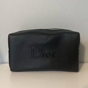 Dior Black Makeup/Toiletry Bag
